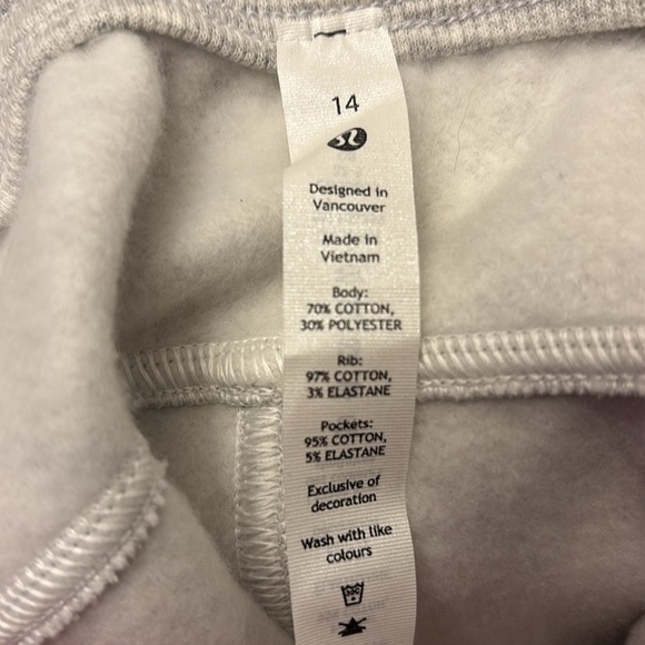 NWT Lululemon Scuba High Rise Joggers size 14 - Picture 6 of 6